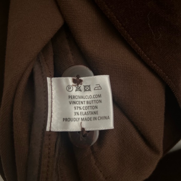 Percival UK jacket with pockets size medium - Picture 7 of 10